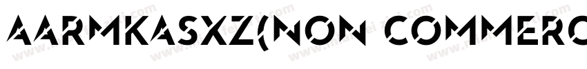 AaRMKASXZ(Non CommercialUse)字体转换